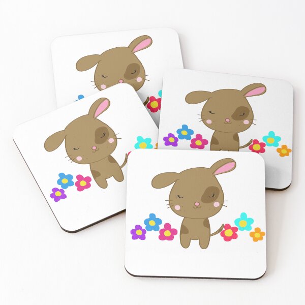 Item preview, Puppy among flowers designed and sold by de-creartique.