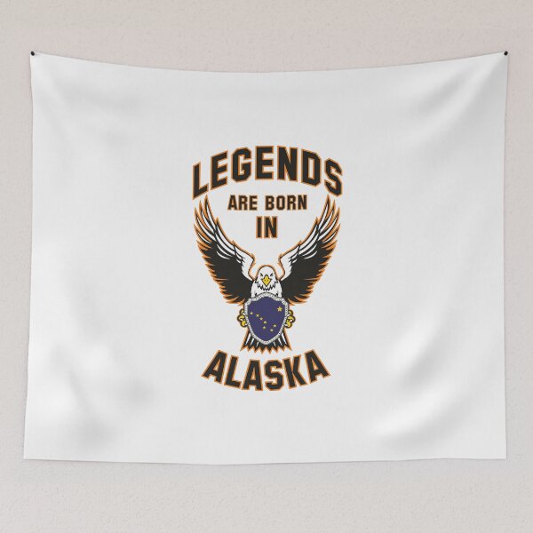 Item preview, Legends are born in Alaska designed and sold by beloknet.