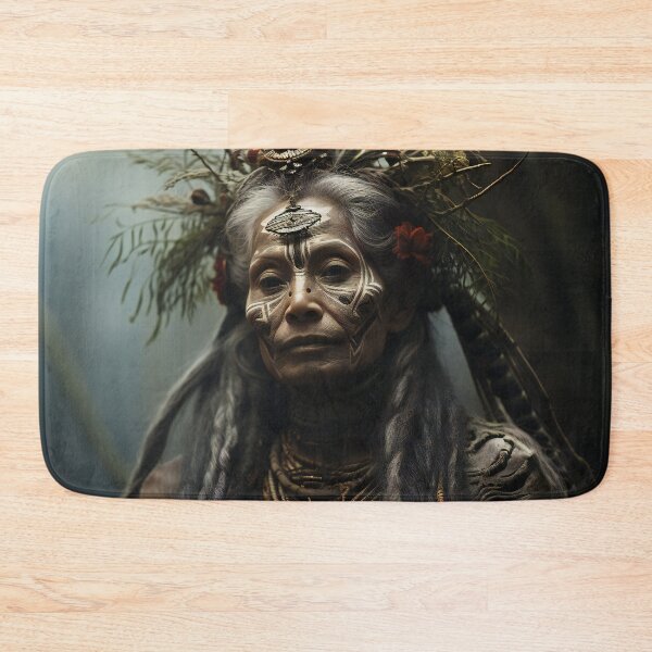 Item preview, Old Shaman Lady designed and sold by Red Witch Art.