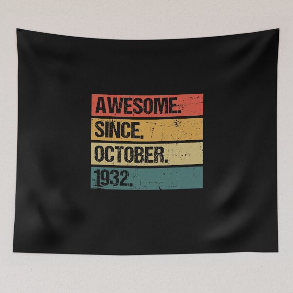 Item preview, Awesome Since October 1932 | Made In 1932 | Vintage October 1932 designed and sold by Christina-grich.