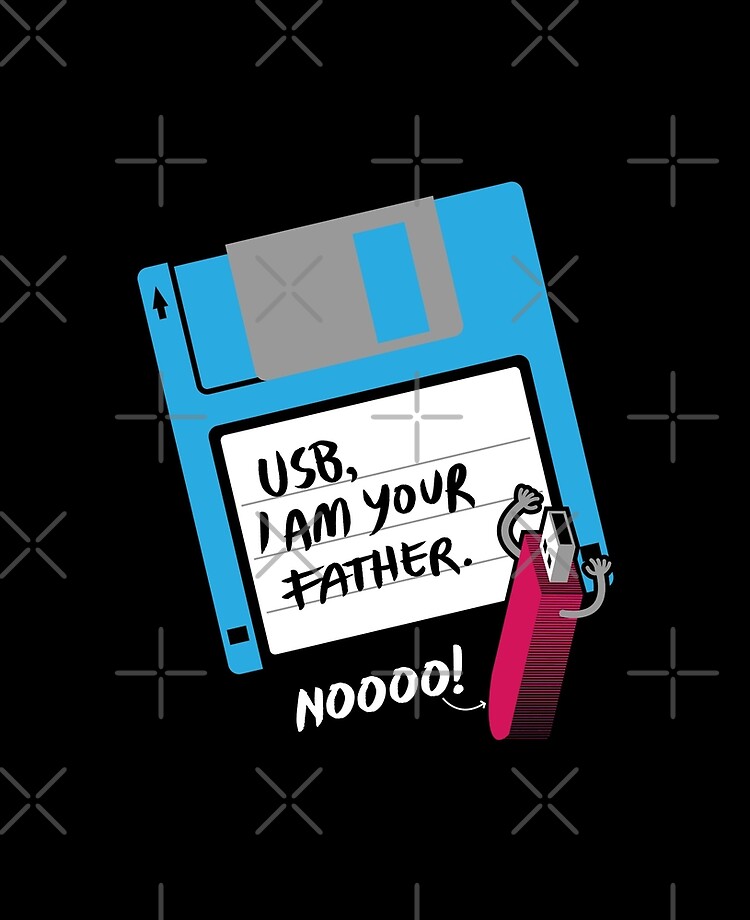 Usb I Am Your Father Noooo Computer Floppy Disk Ipad Case Skin By Anziehend Redbubble