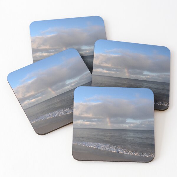 Item preview, Rainbow at Busselton Jetty Beach designed and sold by Rainbow Farm Photography.