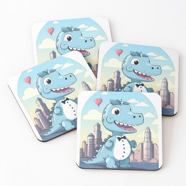 Item preview, an avatar of a baby dinosaur in a wedding suit designed and sold by ArtisimoStudio.