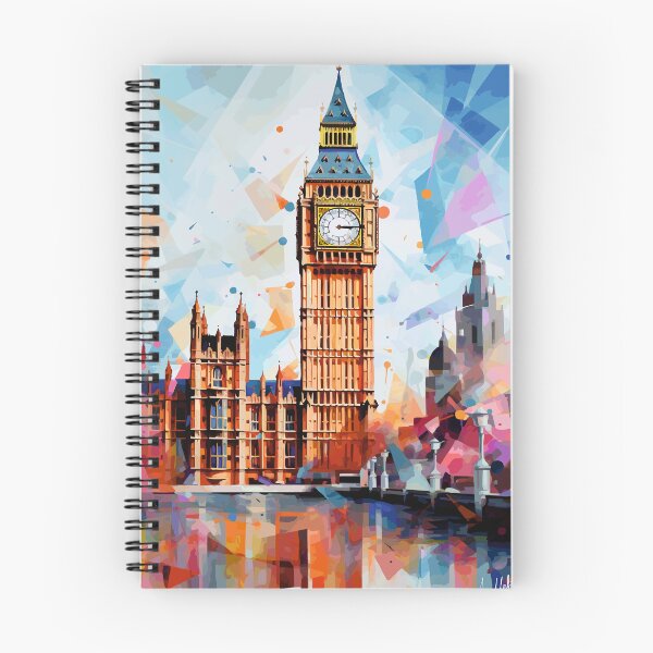 Item preview, Big Ben Abstract Art - London designed and sold by ArsUrbis.