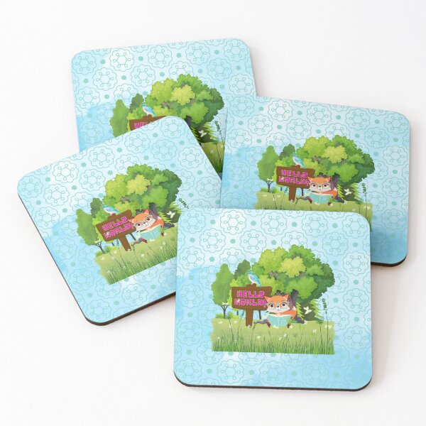Item preview, Hello World: Whimsical Reading, Fox and Bird (bkg) designed and sold by Staibshine.