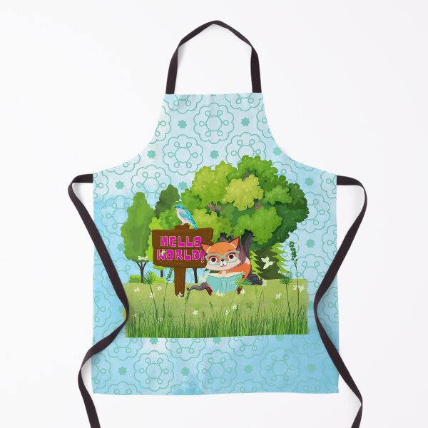 Item preview, Hello World: Whimsical Reading, Fox and Bird (bkg) designed and sold by Staibshine.