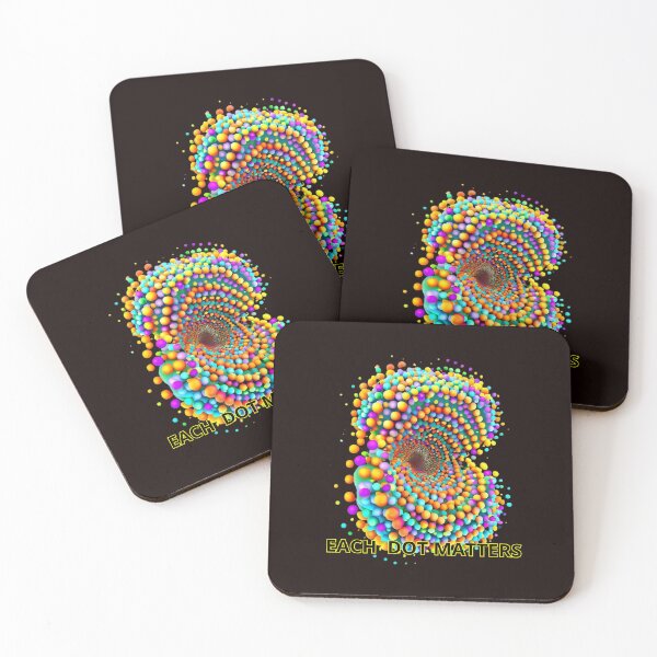 Item preview, EACH DOT MATTERS, MOM, DAD, GIFT designed and sold by carlos crane.