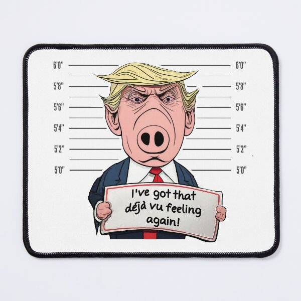 Item preview, Trump indictment déjà vu (#04) [Create a set!] designed and sold by SolidEarthArt.