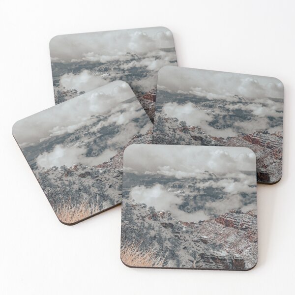 Item preview, Grand Canyon National Park after Snow Storm in Vintage Style designed and sold by MargaretWiktor.