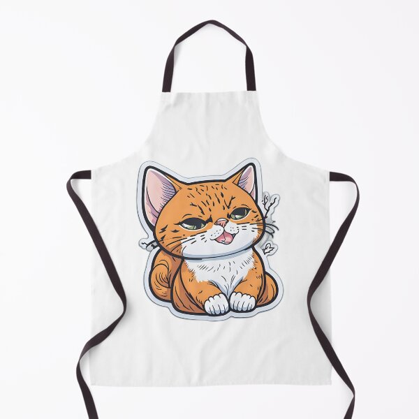 Item preview, Purrfectly Sly: Cat's Mysterious Smirk designed and sold by FashionRex.