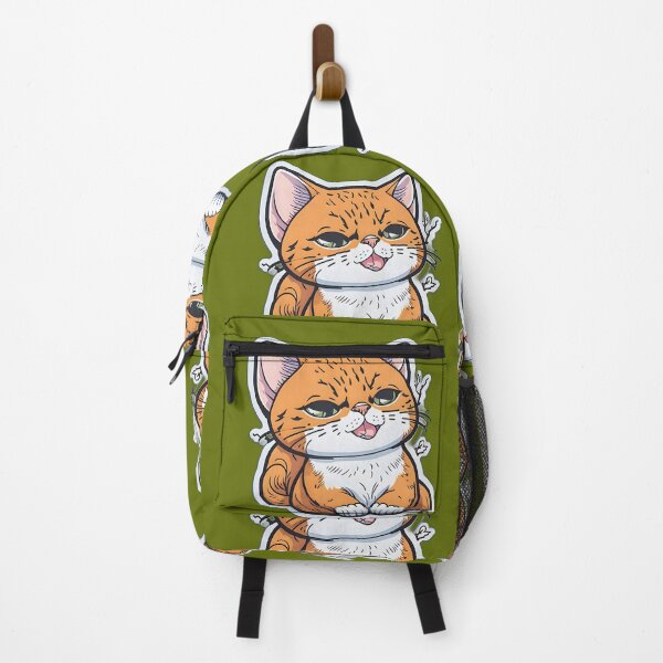 Item preview, Purrfectly Sly: Cat's Mysterious Smirk designed and sold by FashionRex.