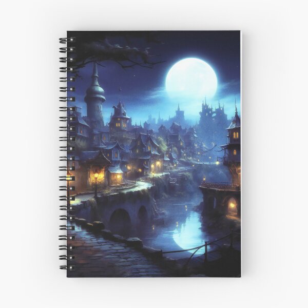 Item preview, Fantasy Gnome town designed and sold by Red Witch Art.