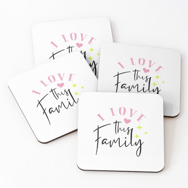 Item preview, I Love This Family - Heartwarming Design for Family Bonding designed and sold by Saalim22.