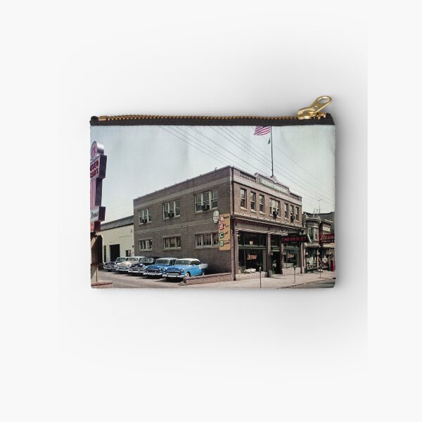 Item preview, Degnan Chevrolet Auto Dealership Exterior in the 1950s designed and sold by aladdincolor.