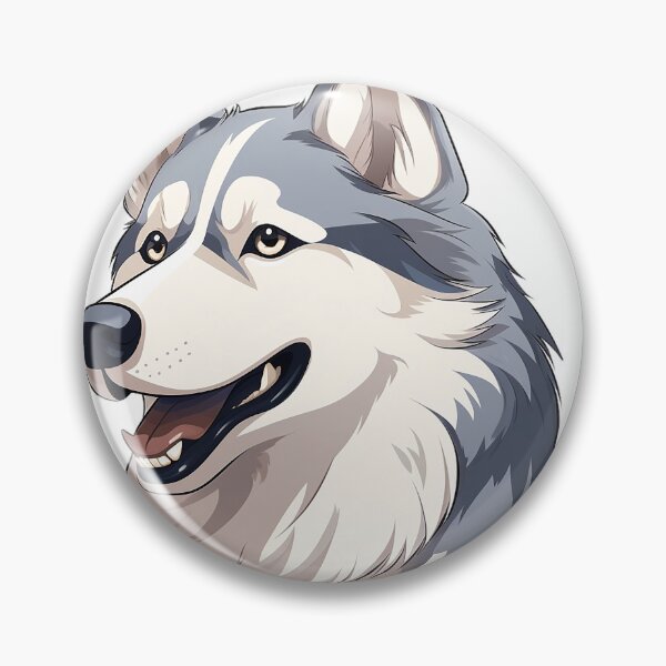 Item preview, Discover 'Aurora': Mystical Husky with a touch of Floof designed and sold by Christian Weiss.