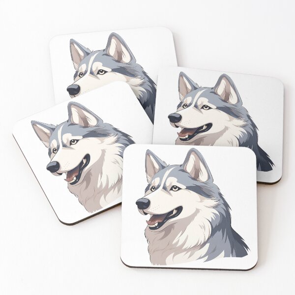 Item preview, Discover 'Aurora': Mystical Husky with a touch of Floof designed and sold by Christian Weiss.