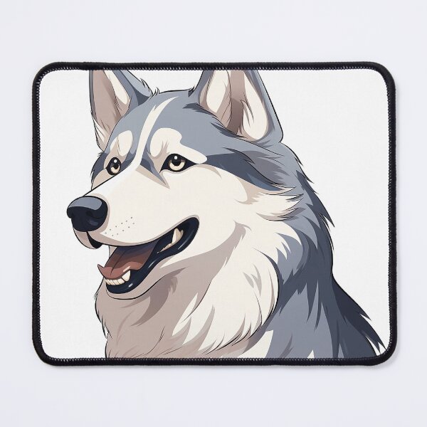 Item preview, Discover 'Aurora': Mystical Husky with a touch of Floof designed and sold by Christian Weiss.