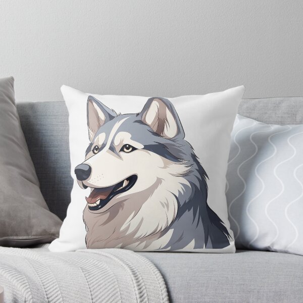 Item preview, Discover 'Aurora': Mystical Husky with a touch of Floof designed and sold by Christian Weiss.