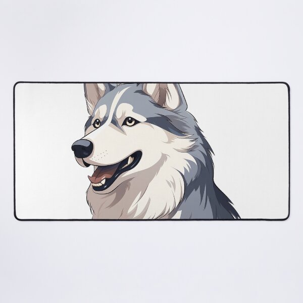 Item preview, Discover 'Aurora': Mystical Husky with a touch of Floof designed and sold by Christian Weiss.