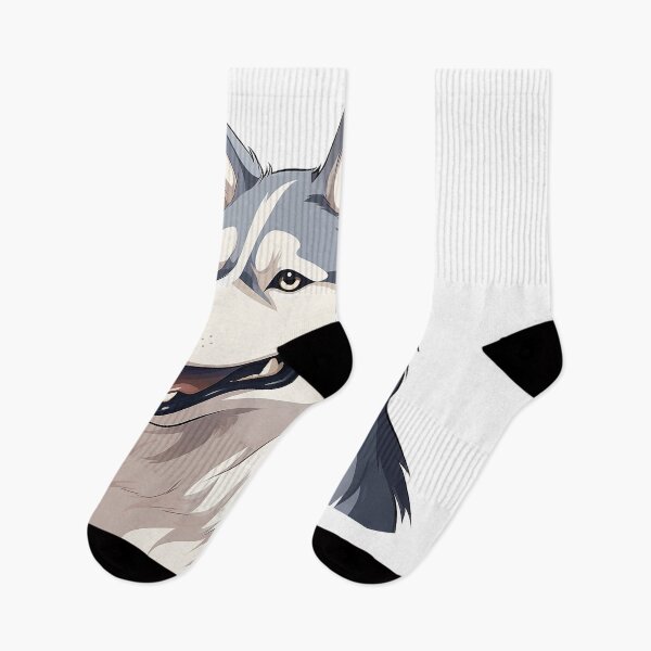 Item preview, Discover 'Aurora': Mystical Husky with a touch of Floof designed and sold by Christian Weiss.