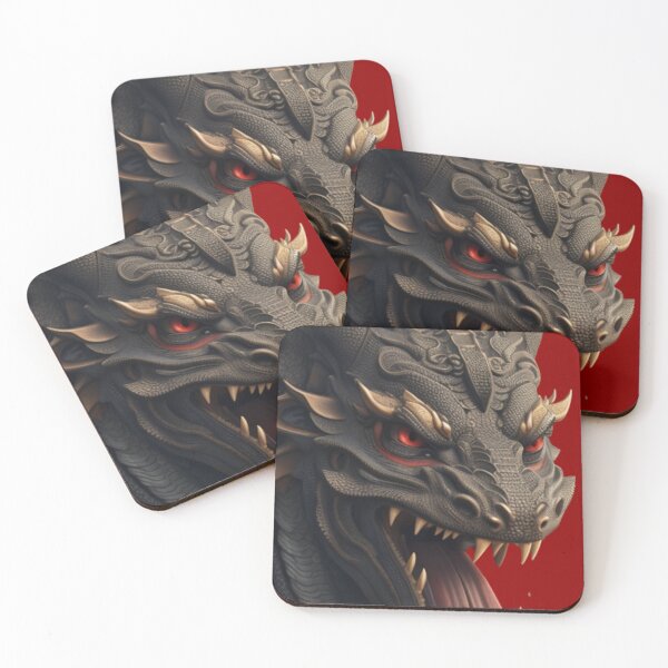 Item preview, 3D texture dragon portrait designed and sold by mikaws.