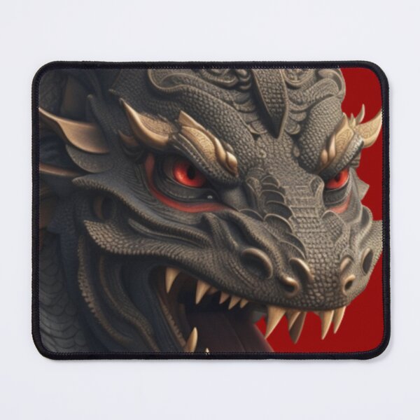 Item preview, 3D texture dragon portrait designed and sold by mikaws.