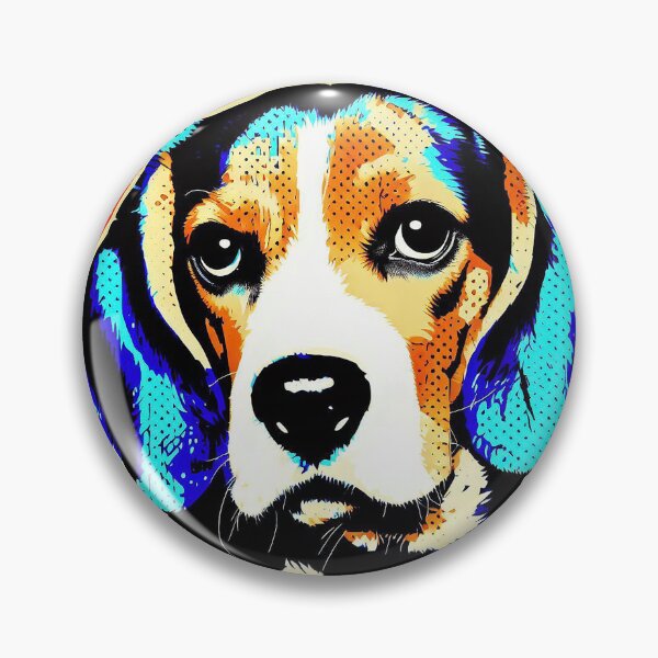 Item preview, Beagle Dog Pop Art designed and sold by FunnehGacha.