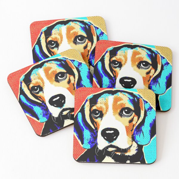 Item preview, Beagle Dog Pop Art designed and sold by FunnehGacha.