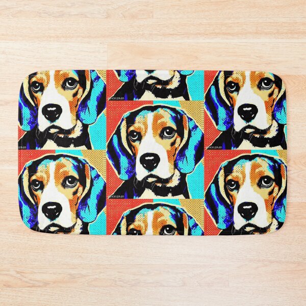 Item preview, Beagle Dog Pop Art designed and sold by FunnehGacha.