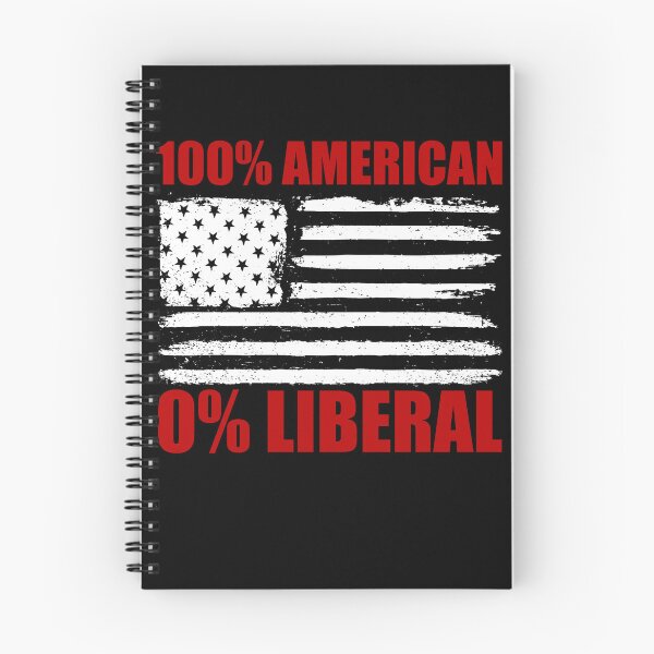 Item preview, 100% American 0% Liberal USA Flag Patriotic 0% Liberal Gear designed and sold by DynamicDesign.