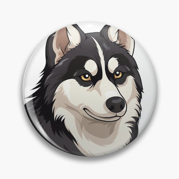 Item preview, Meet 'Niko': Spirited Husky Chasing Freedom designed and sold by Christian Weiss.
