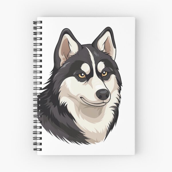Item preview, Meet 'Niko': Spirited Husky Chasing Freedom designed and sold by Christian Weiss.