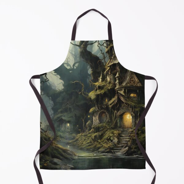 Item preview, Fantasy Gnome town 1 designed and sold by Red Witch Art.