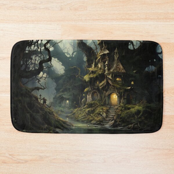 Item preview, Fantasy Gnome town 1 designed and sold by Red Witch Art.