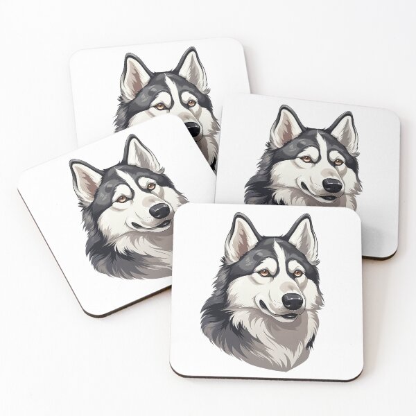 Item preview, Introducing 'Milo': Playful Husky Embracing Joy designed and sold by Christian Weiss.