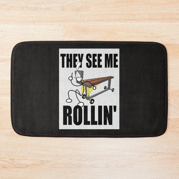 Item preview, They See Me Rollin' Tri blend designed and sold by ElnaGoldner.