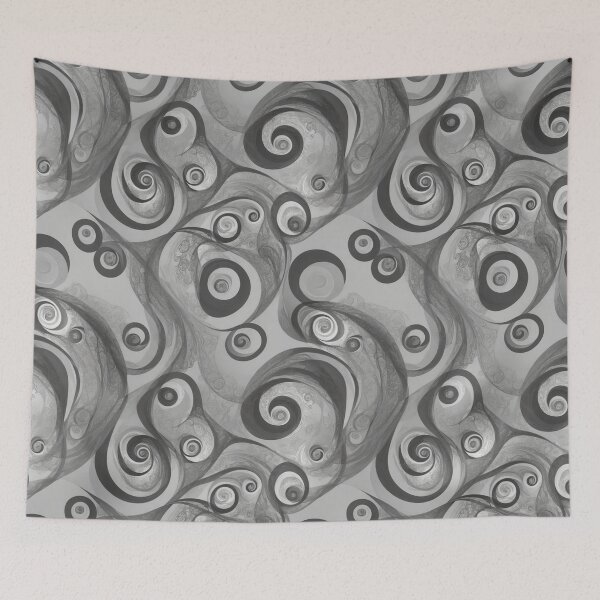Item preview, Spiral pattern, swirling shapes contrasting colors designed and sold by CoolPixels.