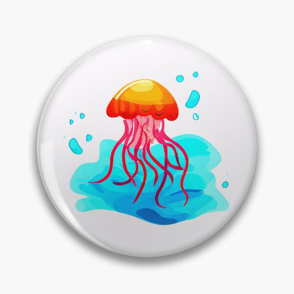 Item preview, Swimming Jellyfishes designed and sold by Naturalover.