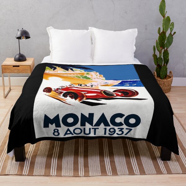 Artikelvorschau, GRAND PRIX VON MONACO; Vintage-Autorennen-Werbedruck entworfen und verkauft von plmlyeptzu86.
