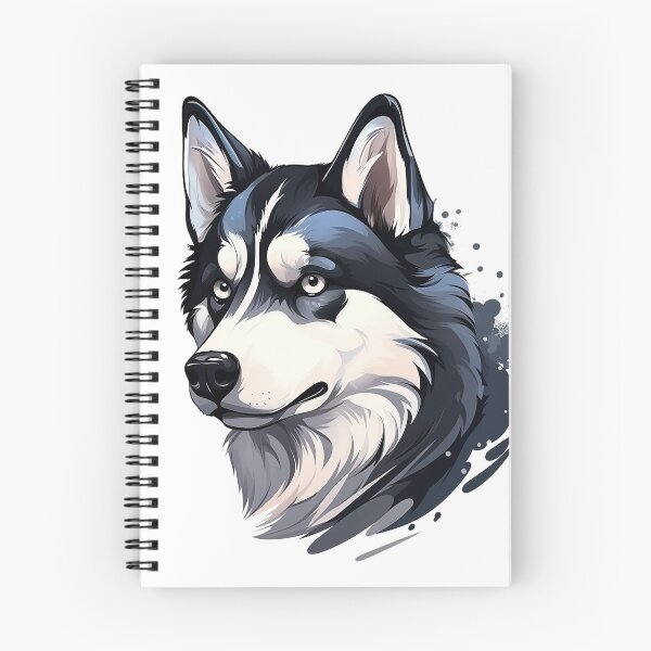 Item preview, Descubre 'Zara': el elegante Husky que muestra belleza designed and sold by Christian Weiss.