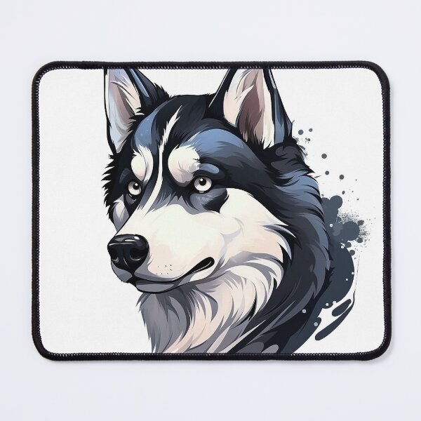 Item preview, Discover 'Zara': Elegant Husky Showcasing Beauty designed and sold by Christian Weiss.