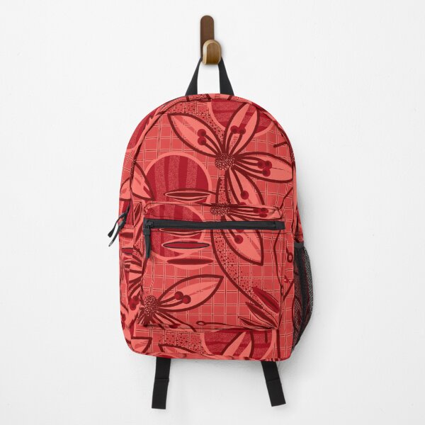 Item preview, Geometric Botanical in Red designed and sold by TanglePatch.