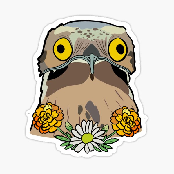 Item preview, Potoo Owl designed and sold by InkedEdges.