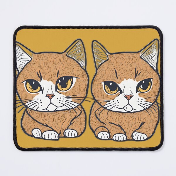 Item preview, Mirthful Meow: Cat Smirking Elegance designed and sold by FashionRex.