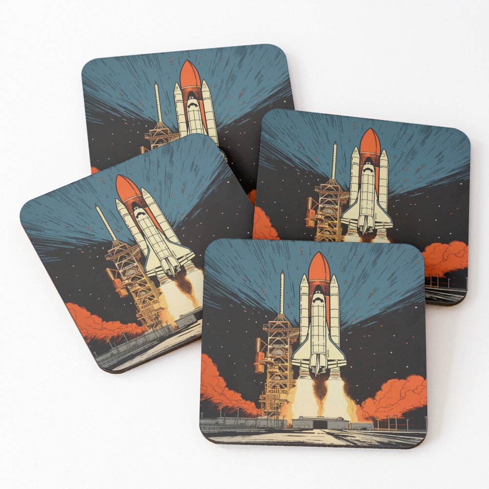 Item preview, Coasters (Set of 4) designed and sold by InkishDelight.