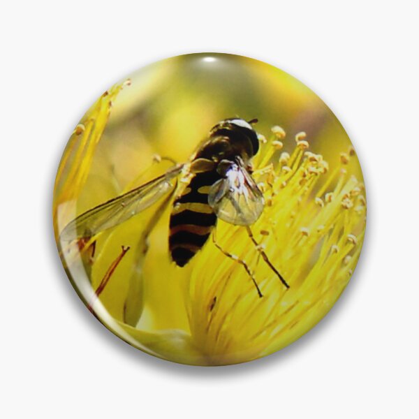 Item preview, Bee with brown and yellow legs designed and sold by keithmilligan.