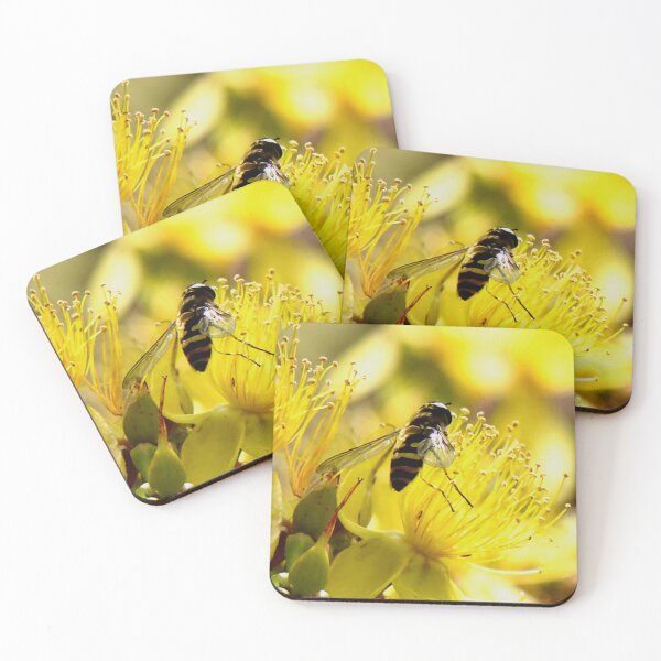 Item preview, Bee with brown and yellow legs designed and sold by keithmilligan.
