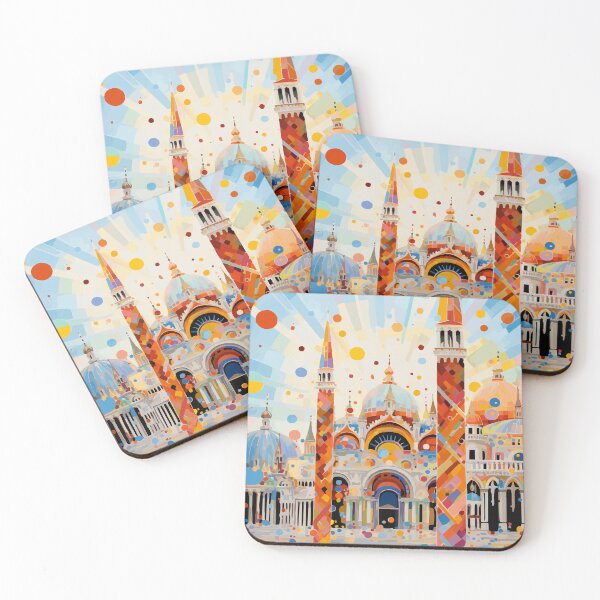 Item preview, Piazza San Marco Venice Abstract Art - Italy designed and sold by ArsUrbis.