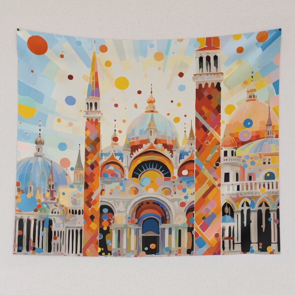 Item preview, Piazza San Marco Venice Abstract Art - Italy designed and sold by ArsUrbis.