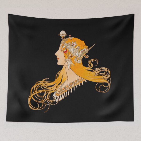 Item preview, HD. Zodiac, by Alphonse Mucha (Isolated version) HIGH DEFINITION designed and sold by MINDTHECHERRY.